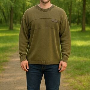 Men’s Vintage Harley-Davidson Sweater – Size XL